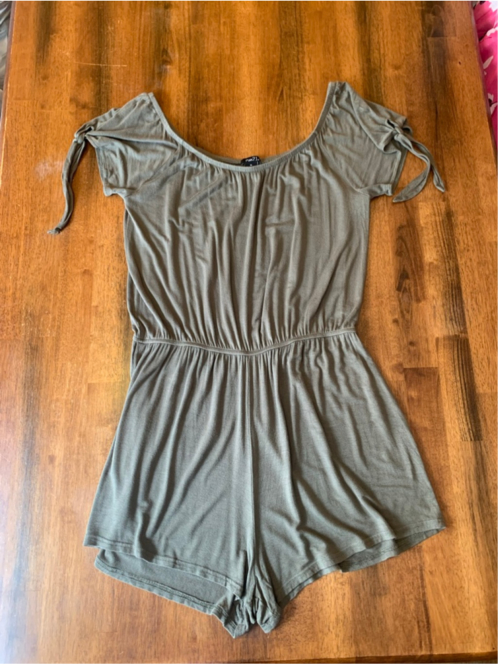 Rue 21 Romper XL Olive Green Shorts